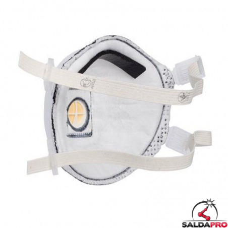 Respiratore Monouso 3M™ 9922 FFP2 | Con Carboni Attivi Per Vapori Organici | Valvola Per Comfort - Foto 9