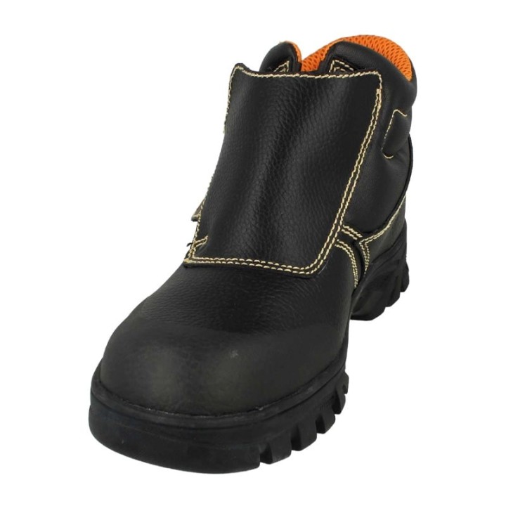 scarpe antinfortunistiche per saldatore beta in pelle stampata vista frontale