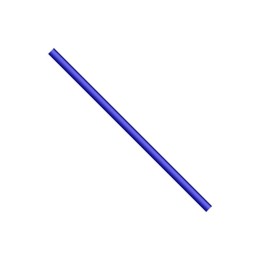 Tubo porta guaina blu di ricambio per torce MB EVO PRO 501 D Abicor Binzel BZ1550008