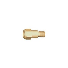 supporto ugello porta corrente m6/m8 ricambio torce mb evo pro abicor binzel