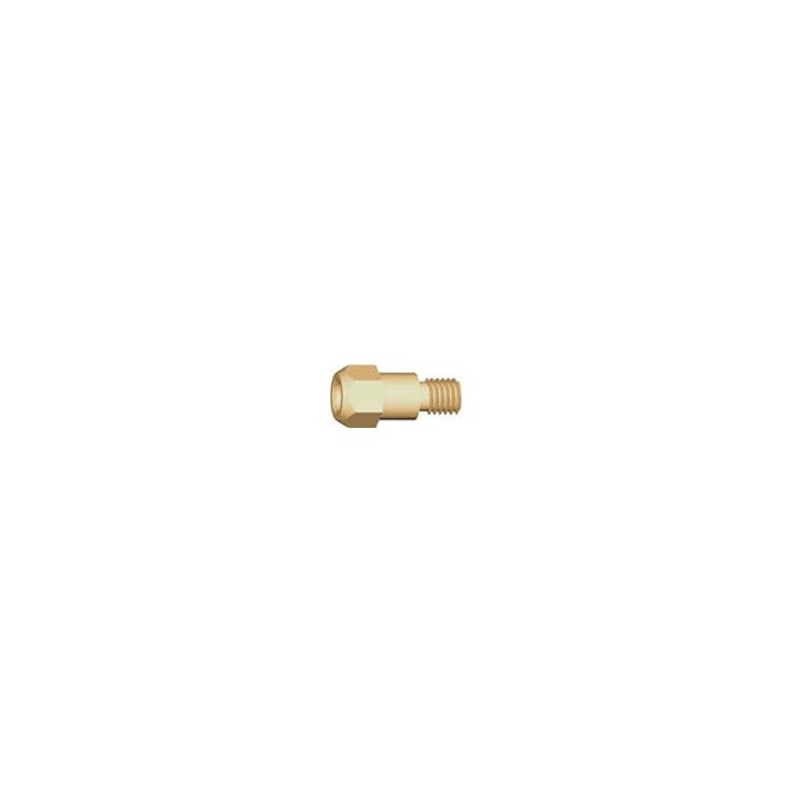 supporto ugello porta corrente m6/m8 ricambio torce mb evo pro abicor binzel