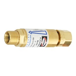 valvola di sicurezza antiritorno di fiamma V88-RGB per ossigeno Harris