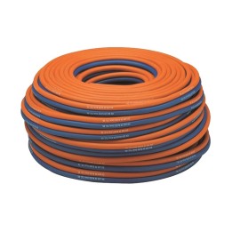 tubo binato in gomma per ossigeno e propano diametro interno 8 mm Harris bobina 100 metri