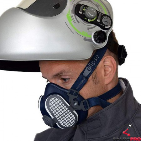 compatibilità respiratore a semimashcera Elipse P3 con casco saldatura