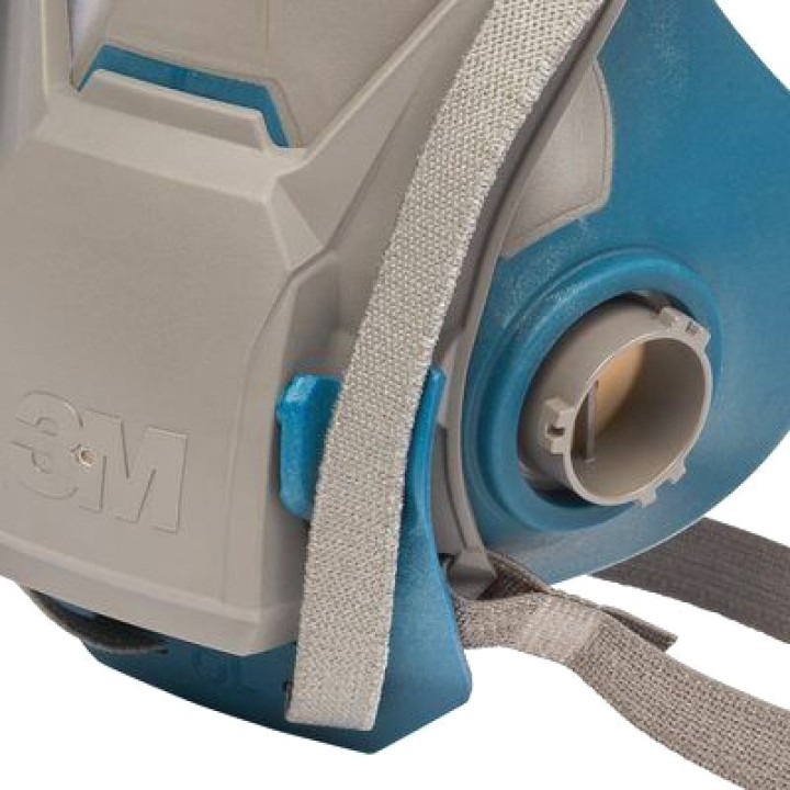 dettaglio attacco a baionetta semimaschera 6502QL 3M