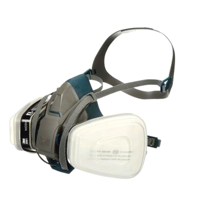 semimaschera 6502QL 3M con filtri antiparticolato