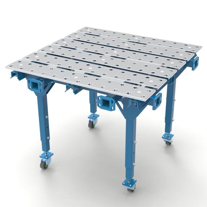 tavolo per saldatura a pistra modular 1000x1000 GPPH