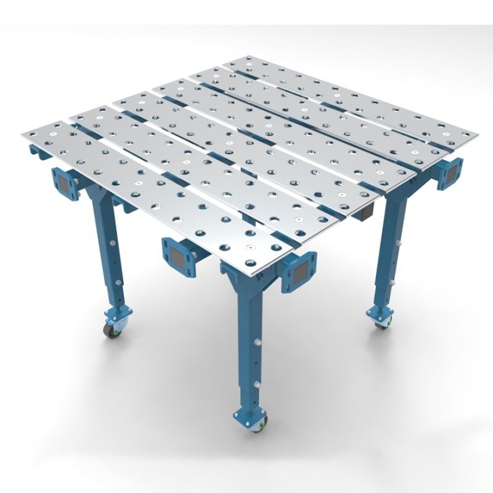 tavolo per saldatura modular chiuso