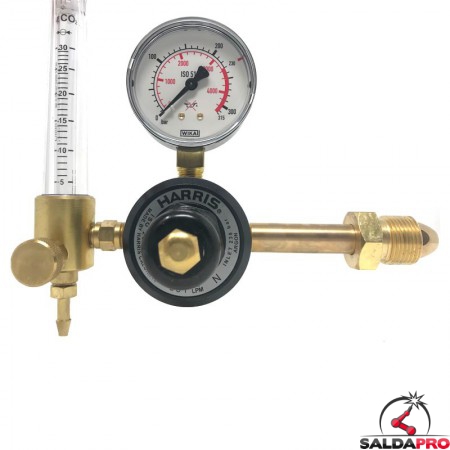 Riduttore di pressione monostadio per miscela argon Harris modello 801