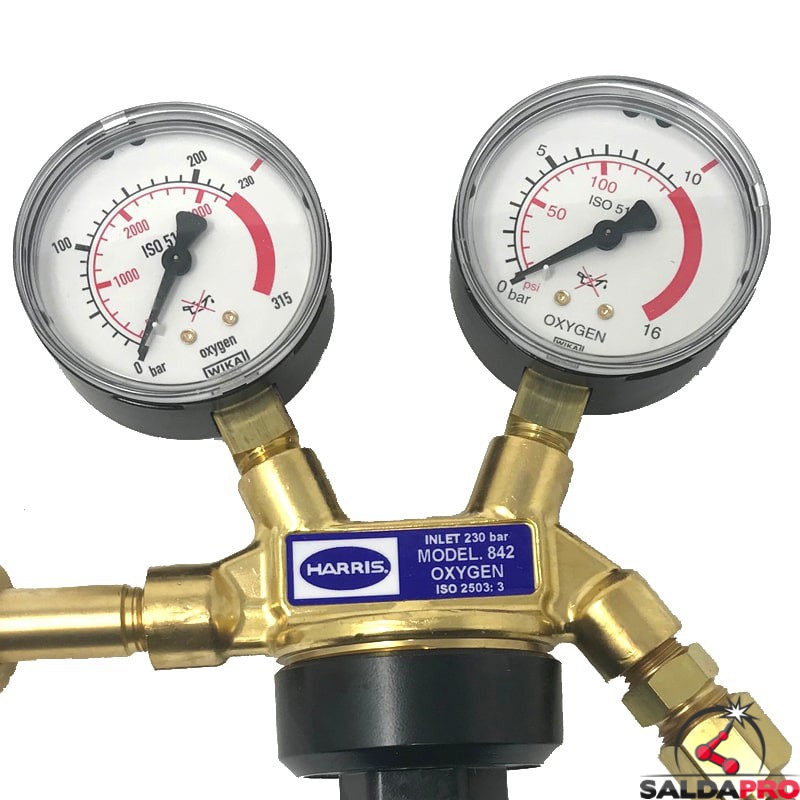 Riduttore Per Bombola Ossigeno Kemper 519 - Con Valvola Antiritorno, Entrata M10x1 - Foto 9