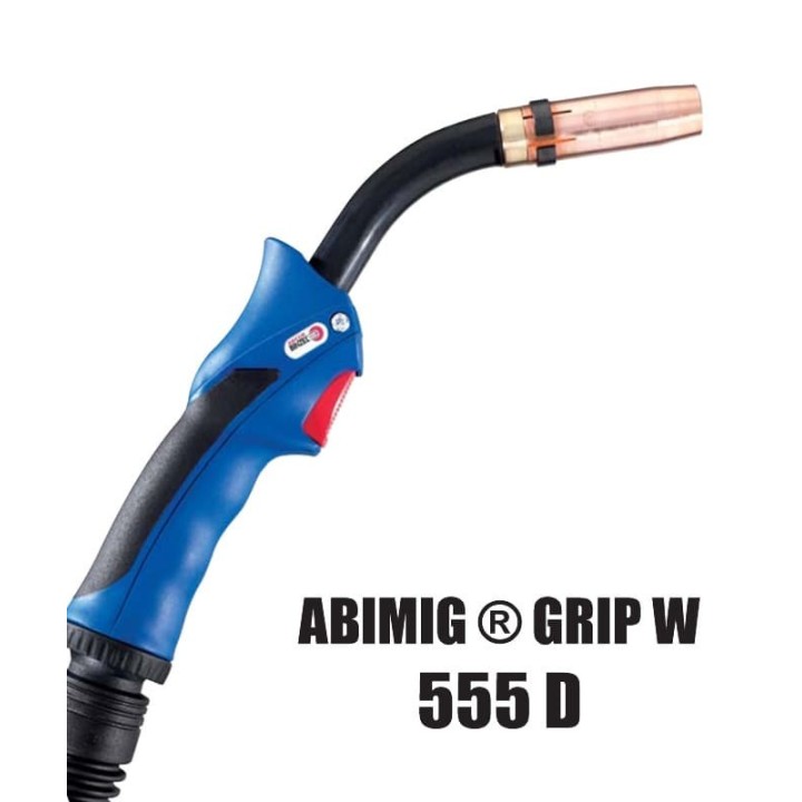 Torcia completa ABIMIG® GRIP W 555 D per saldatura MIG/MAG