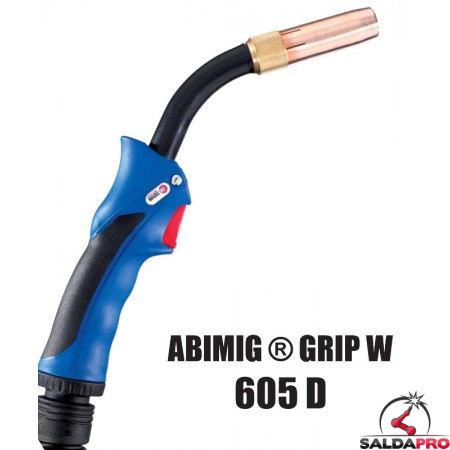 Torcia completa ABIMIG® GRIP W 605 D per saldatura MIG/MAG