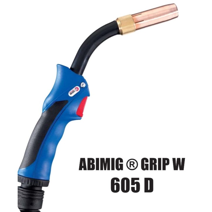 Torcia completa ABIMIG® GRIP W 605 D per saldatura MIG/MAG