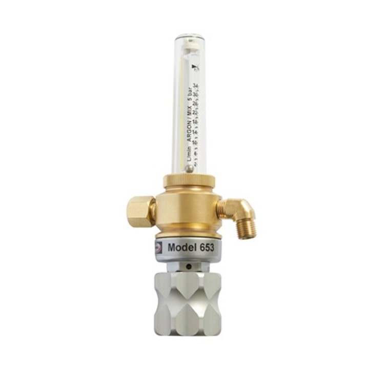 regolatore di pressione Harris modello 653 per gas Argon/Co2 saldatura MIG TIG