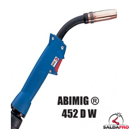 Torcia completa ABIMIG® 452 D W per saldatura MIG/MAG - 3 MT