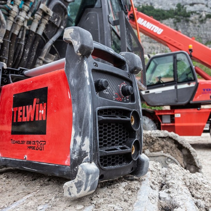 utilizzo saldatrice Technology 238 XT Telwin