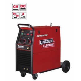 Saldatrice MIG Filo Animato POWERTEC 305C Lincoln Electric 230/400V multi-purpose