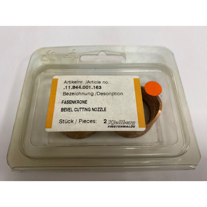 Ugello Scriccatura per torce Plasma originali Kjellberg PHT-31 (2pz) 11.844.001.163