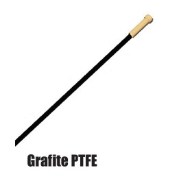 Guaina grafite PTFE nera di ricambio 8 MT per torce Push-Pull