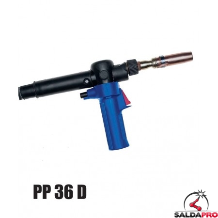 Torcia completa Push-Pull PP 36 D per saldatura MIG/MAG