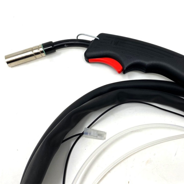 dettaglio torcia completa telwin tw160 saldatura mig/mag