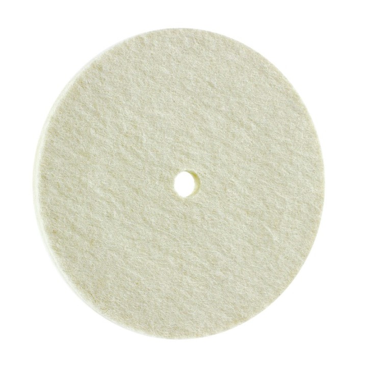 Dischi in feltro merino FIX Ø150x10mm per finitura a specchio