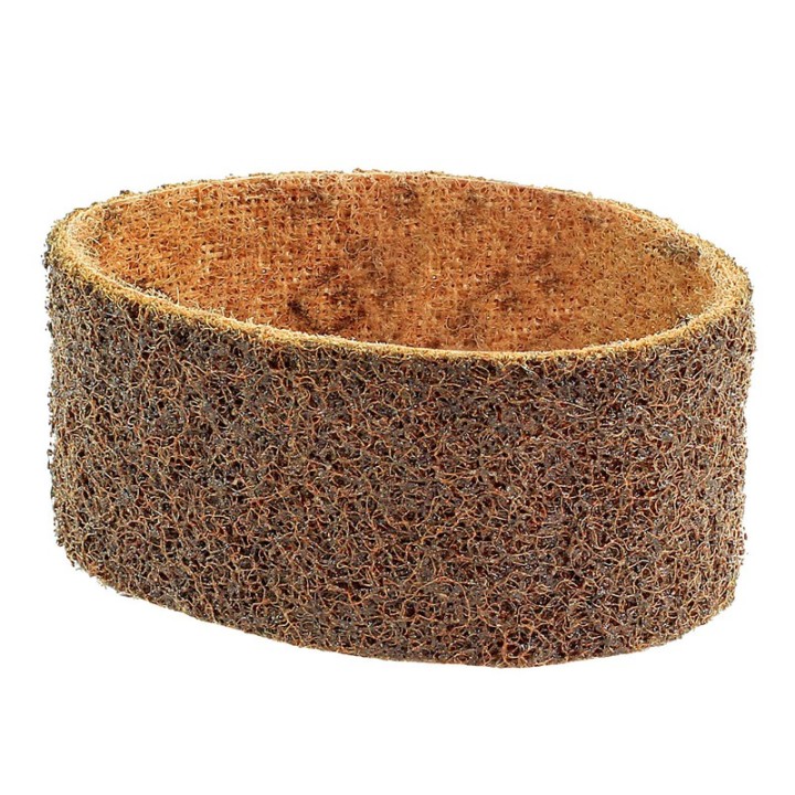 Nastri abrasivi in tessuto SC Ø 90x50mm a grana grossa marrone
