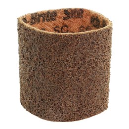 Nastri abrasivi in tessuto SC Ø 90x100mm a grana grossa marrone
