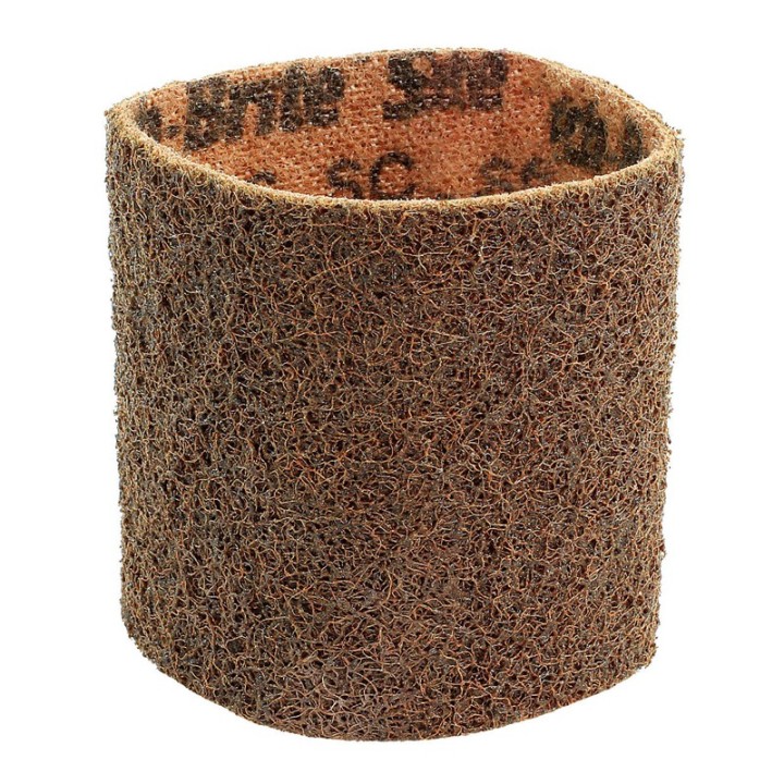 Nastri abrasivi in tessuto SC Ø 90x100mm a grana grossa marrone