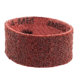 Nastri abrasivi in tessuto SC Ø 90x50mm a grana media rosso