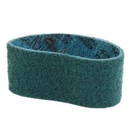 Nastri abrasivi in tessuto SC Ø 90x50mm a grana fine blu