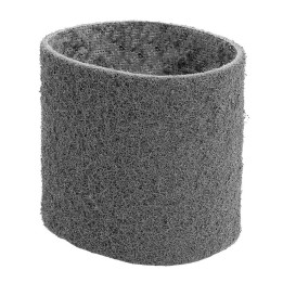 Nastri abrasivi in tessuto SC Ø 90x100mm a grana super fine grigio