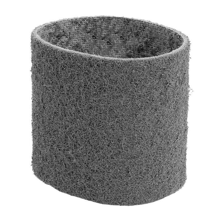 Nastri abrasivi in tessuto SC Ø 90x100mm a grana super fine grigio