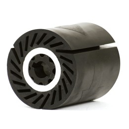 Rullo ad espansione segmentato Ø90x100mm per nastri abrasivi