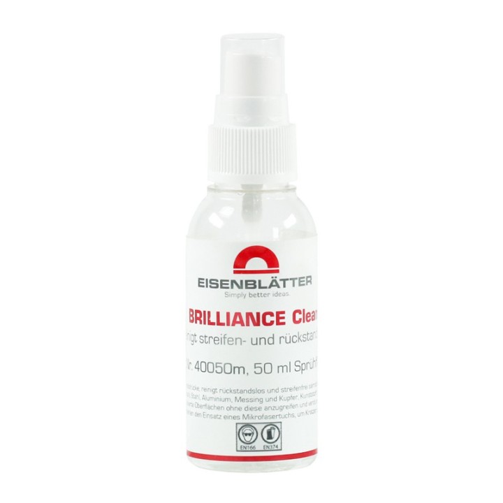 Detergente Brilliance Clean spray 50ml per pulizia metalli