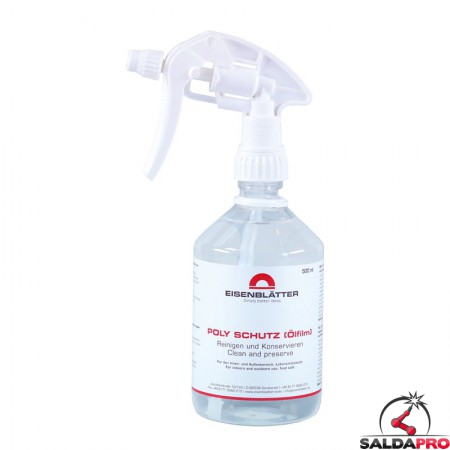 Protettivo per acciaio inox Poly Schutz in bottiglia spray da 500ml