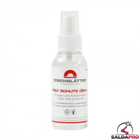 Protettivo per acciaio inox Poly Schutz in bottiglia spray da 50ml