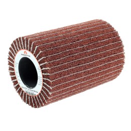 Rullo lamellare e fibra nylon Mix Eco Smart Ø105x150mm per finitura metalli