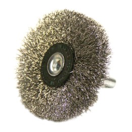 Spazzola in acciaio inox Mini Max Ø60x10mm spessore 0,2mm
