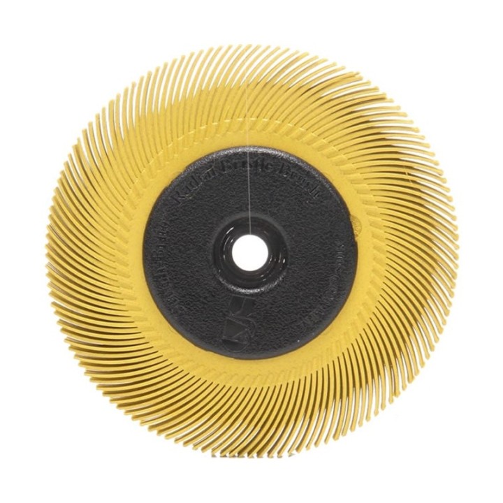Spazzola radiale 3M Bristle a filo curvo Tipo C Ø150 mm, grana 80