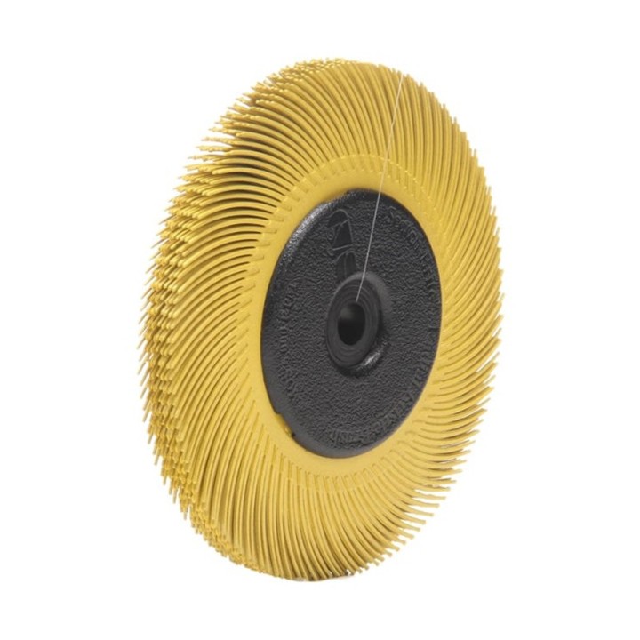 Spazzola radiale 3M Bristle a filo curvo Tipo C Ø150 mm, grana 80