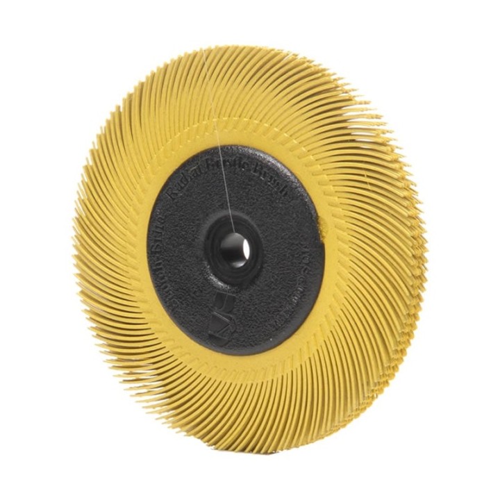 Spazzola radiale 3M Bristle a filo curvo Tipo C Ø150 mm, grana 80