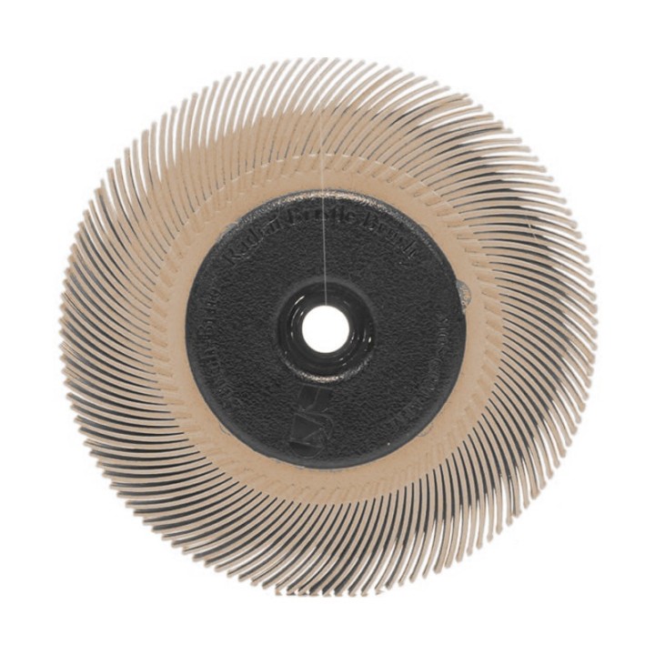 Spazzola radiale 3M Bristle a filo curvo Tipo C Ø150 mm, grana 6 micron