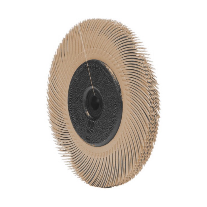 Spazzola radiale 3M Bristle a filo curvo Tipo C Ø150 mm, grana 6 micron
