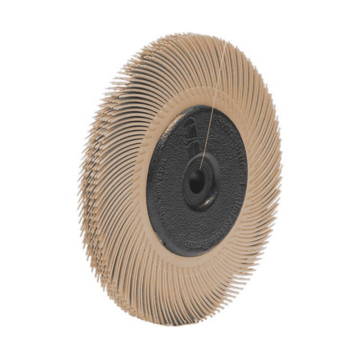 Spazzola radiale 3M Bristle a filo curvo Tipo C Ø150 mm, grana 6 micron