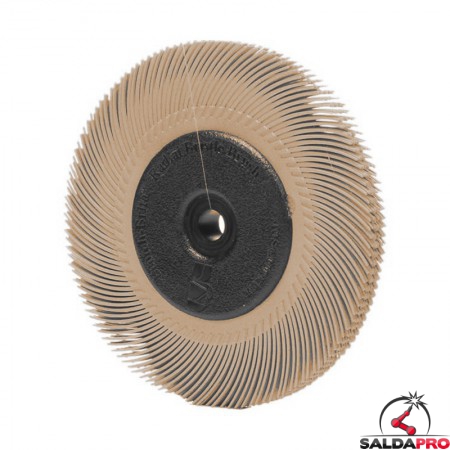 Spazzola radiale 3M Bristle a filo curvo Tipo C Ø150 mm, grana 6 micron