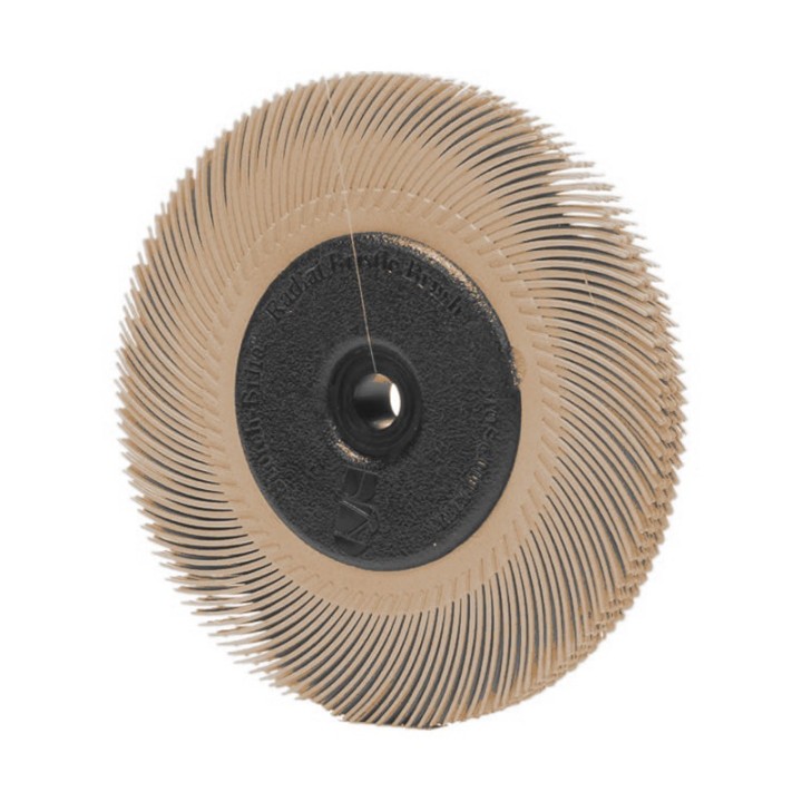 Spazzola radiale 3M Bristle a filo curvo Tipo C Ø150 mm, grana 6 micron