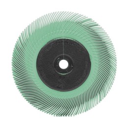 Spazzola radiale 3M Bristle a filo curvo Tipo C Ø150 mm, grana 1 micron