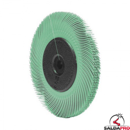 Spazzola radiale 3M Bristle a filo curvo Tipo C Ø150 mm, grana 1 micron