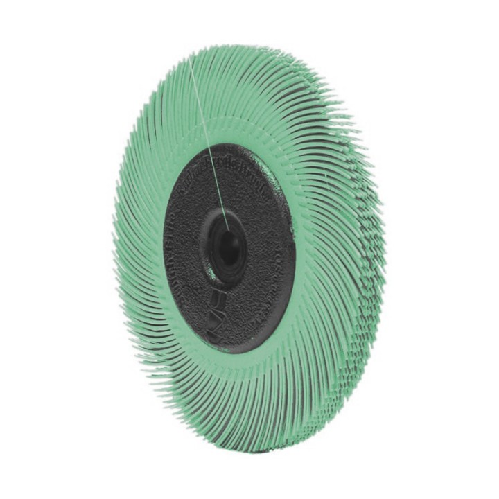 Spazzola radiale 3M Bristle a filo curvo Tipo C Ø150 mm, grana 1 micron